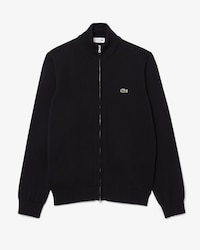 Sweater De Algod&oacute;n Con Cuello Alto Y Cierre