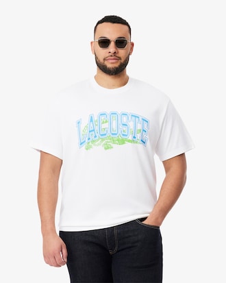 Camiseta de Algod&atilde;o Jersey com Assinatura