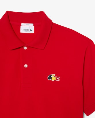 Camisa Polo Original L.12.12 Classic Fit Edi&ccedil;&atilde;o CopaB&eacute;lgica