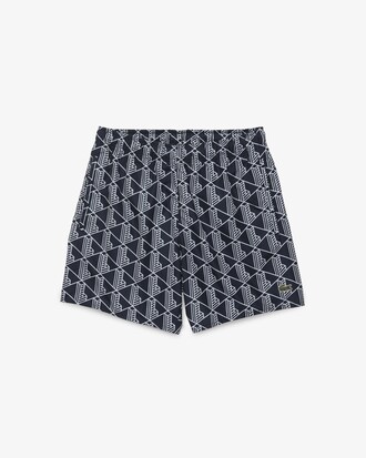 Traje De Ba&ntilde;o Con Estampado Monogram De Secado R&aacute;pido Para Hombre