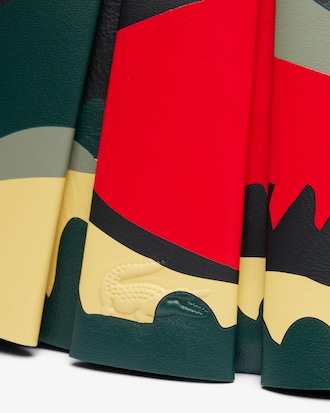 Cartera De Cuero Peque&ntilde;a Runway Lenglen Con Estampado De Cocodrilo