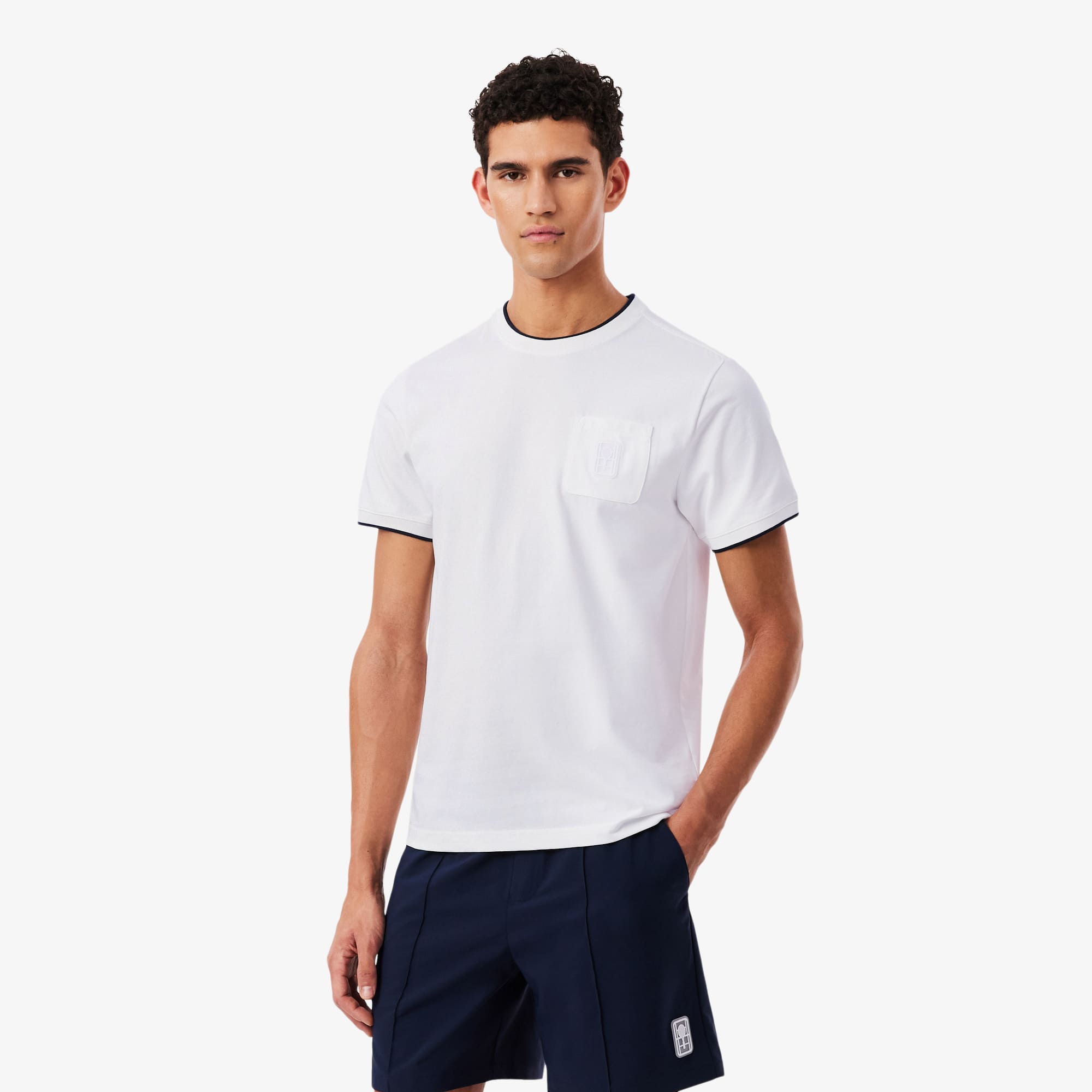 Camiseta Ultra Dry Tennis Heritage com Insígnia - Camisetas