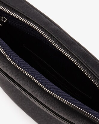 Bolsa masculina Ga&euml;l em lona de Piqu&eacute; revestido com z&iacute;per