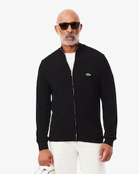 Sweater De Algod&oacute;n Con Cuello Alto Y Cierre