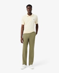 Pantal&oacute;n chino de algod&oacute;n, calce regular