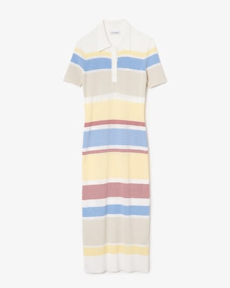 Vestido Polo Midi De Mujer