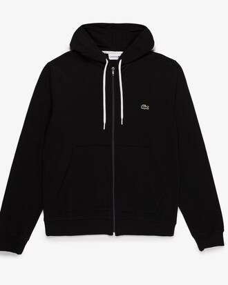 Moletom masculino SPORT em algod&atilde;o com capuz e bolso 