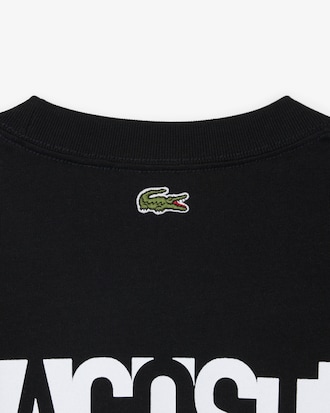 Camiseta de Manga Longa com Estampa Relaxed Fit