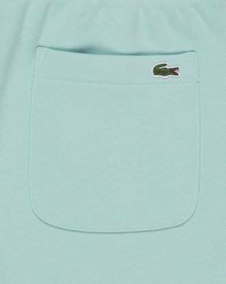 Short De Algod&oacute;n Con Logo Bordado Para Mujer