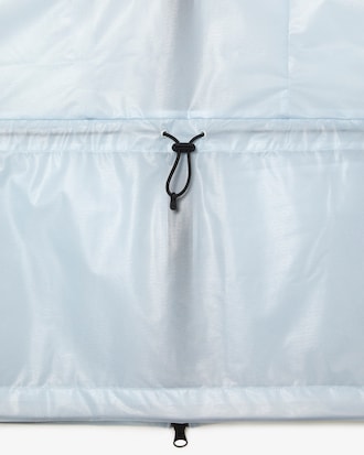 Jaqueta corta-vento feminina Lacoste transparente