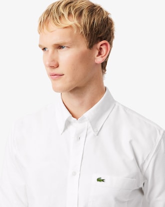 Camisa Regular Fit em Oxford