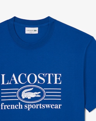 Polo De Algodón De Fit Clásico Con Estampado