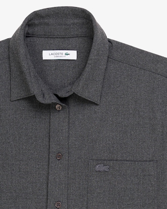 Camisa Oversized de Flanela Stretch