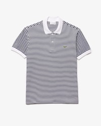 Polo Cl&aacute;ssica L.12.12 Petit Piqu&eacute; Listrada