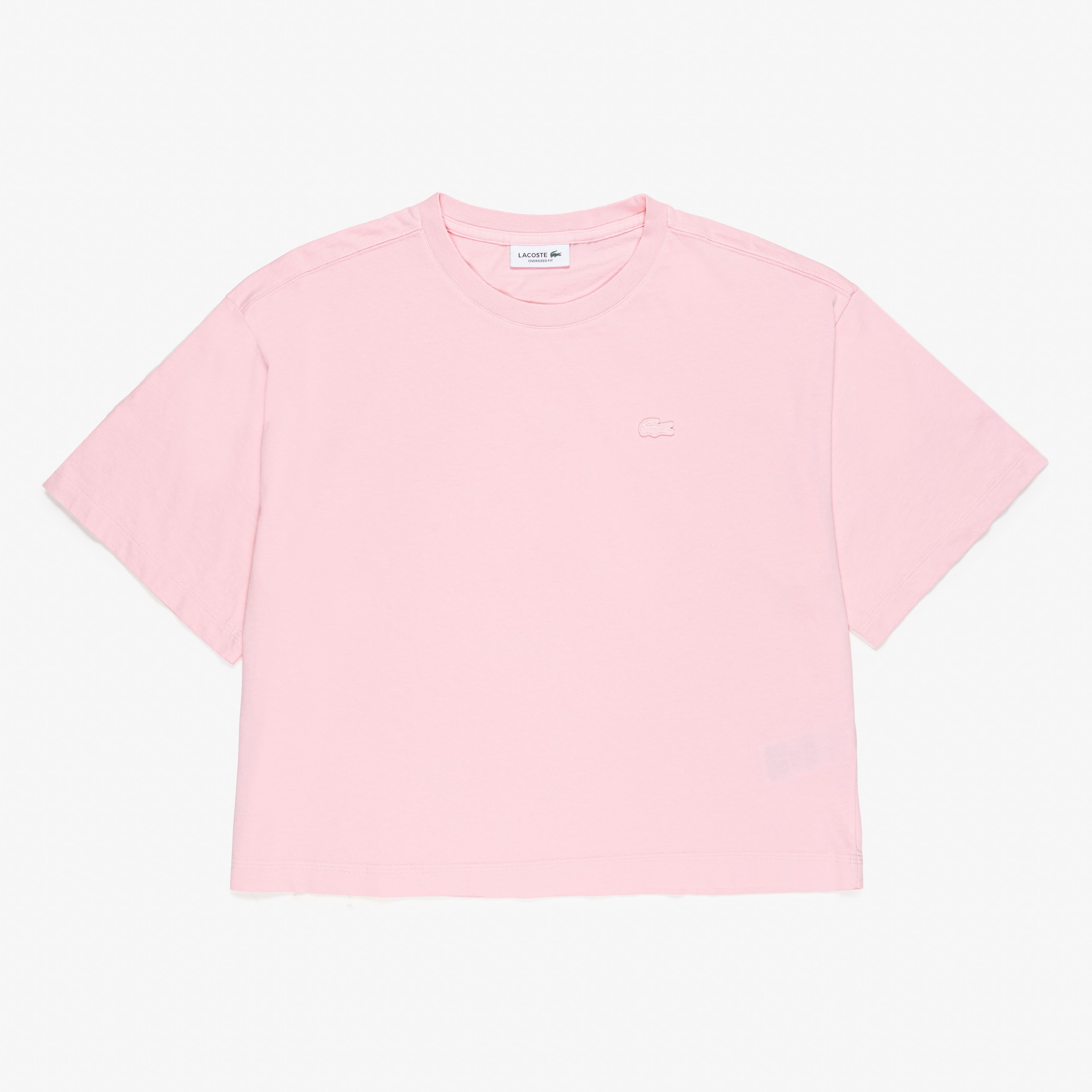 Camiseta Feminina Oversized Coleção de Verão Lacoste