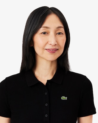 Polo De Algod&oacute;n Acanalado L.12.D Al Cuerpo