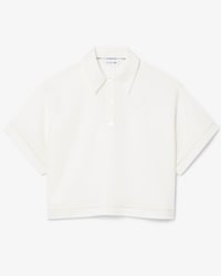 Polo oversized de sarga vaporosa