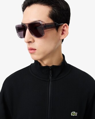 Agasalho de L&atilde; com Z&iacute;per Gola Alta