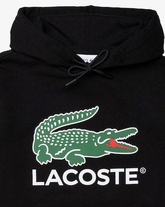 Buzo Con Capucha Y Estampa Croco