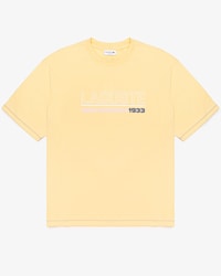 Remera De Manga Corta Holgada Para Hombre En Jersey De Algod&oacute;n
