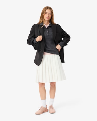 Blazer de mezcla de lana