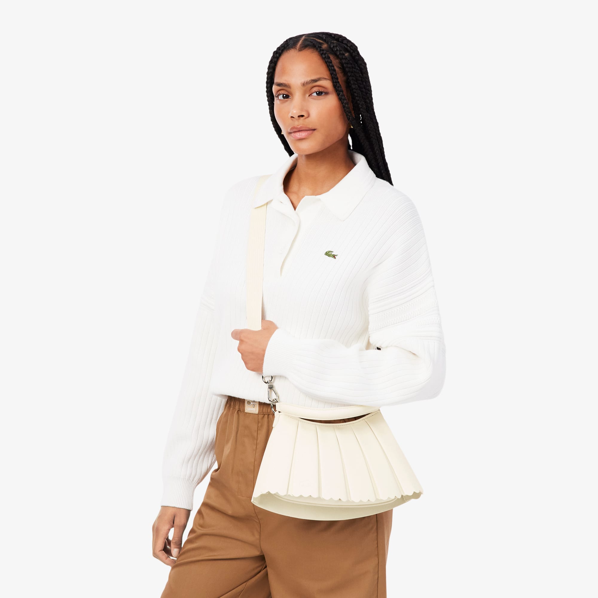 Bolsa Pequena Lenglen de Couro - Bolsas Femininas - Novidades 2026