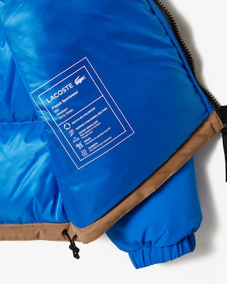 Jaqueta Puff com Capuz e Repelente &agrave; &Aacute;gua