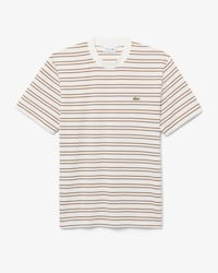 Remera de algod&oacute;n grueso de rayas