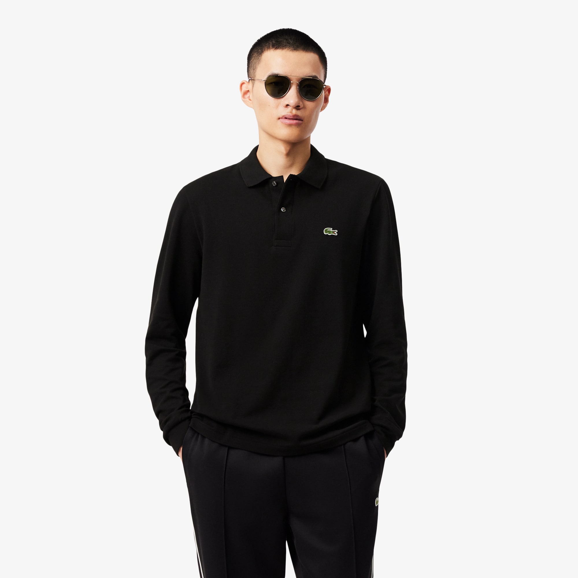 Camisa Polo Manga Longa Masculina | Lacoste