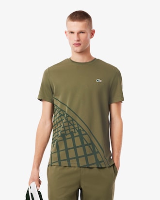 Camiseta de T&ecirc;nis Estampada Ultra-Dry