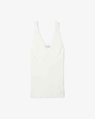 Top feminino em ribana sem costura