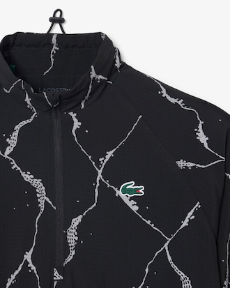 Jaqueta de T&ecirc;nis Estampada de Crocodilo Refletiva