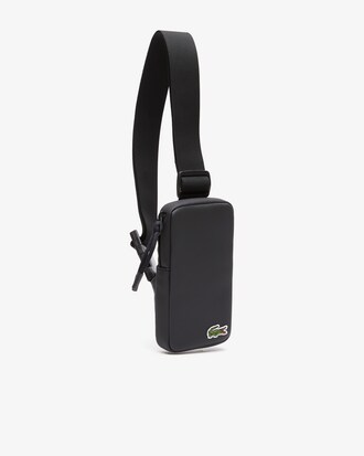 Suporte para celular masculina Lacoste com z&iacute;per