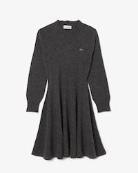 Vestido corto de lana sin costuras