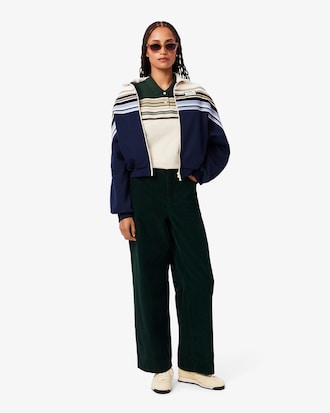Polo Listrada Slim Fit Feita na Fran&ccedil;a