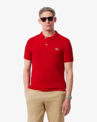 Polo Slim Fit L.12.12 em Piqu&eacute;