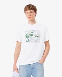 Camiseta de Algod&atilde;o Estampada