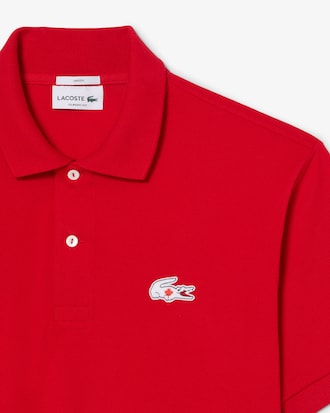 Camisa Polo Original L.12.12 Classic Fit Edi&ccedil;&atilde;o CopaCanad&aacute;