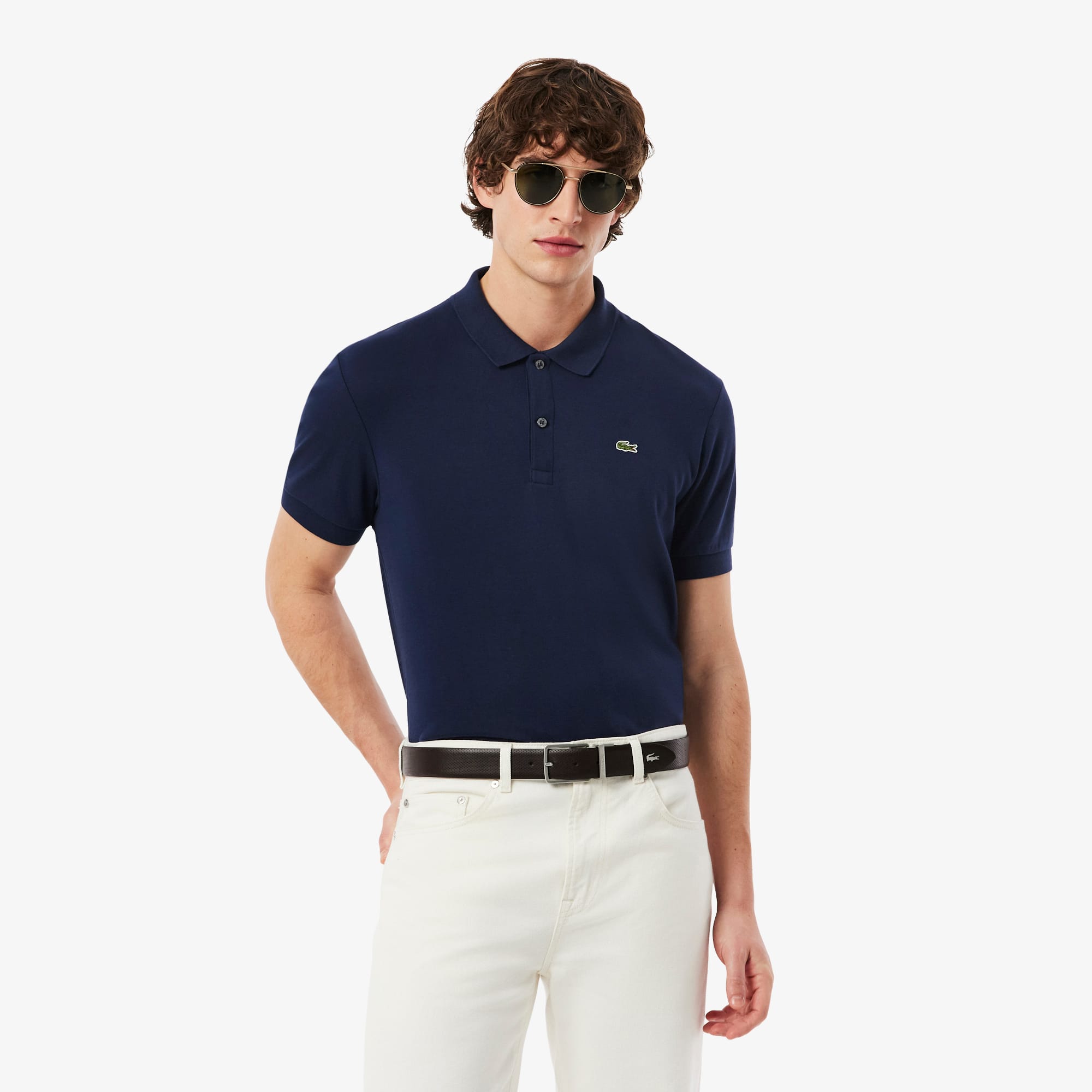 Polo Regular Fit em Algodão Pima - Lacoste - Novidades 2026 | Lacoste