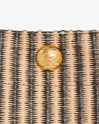 Small Summer Pack Raffia Bucket Bag