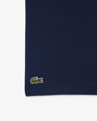 Camiseta de Algod&atilde;o com Estampa de T&ecirc;nis