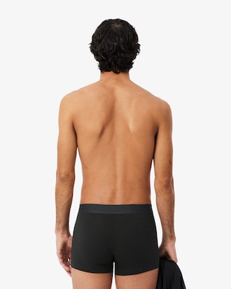 Kit com 3 Cuecas Boxer em Malha Stretch