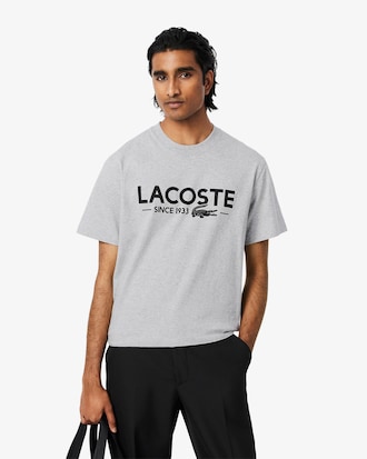 Camiseta de Algodão com Estampa