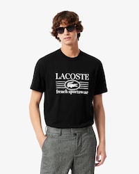 Polo De Algod&oacute;n De Fit Cl&aacute;sico Con Estampado