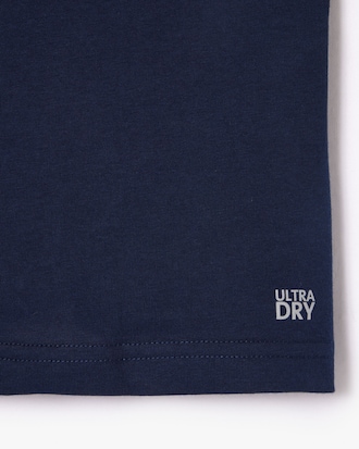 Camiseta Esportiva de Algod&atilde;o Ultra Dry com Logo 