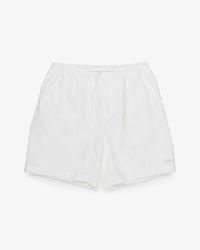 Shorts de seersucker de corte relajado