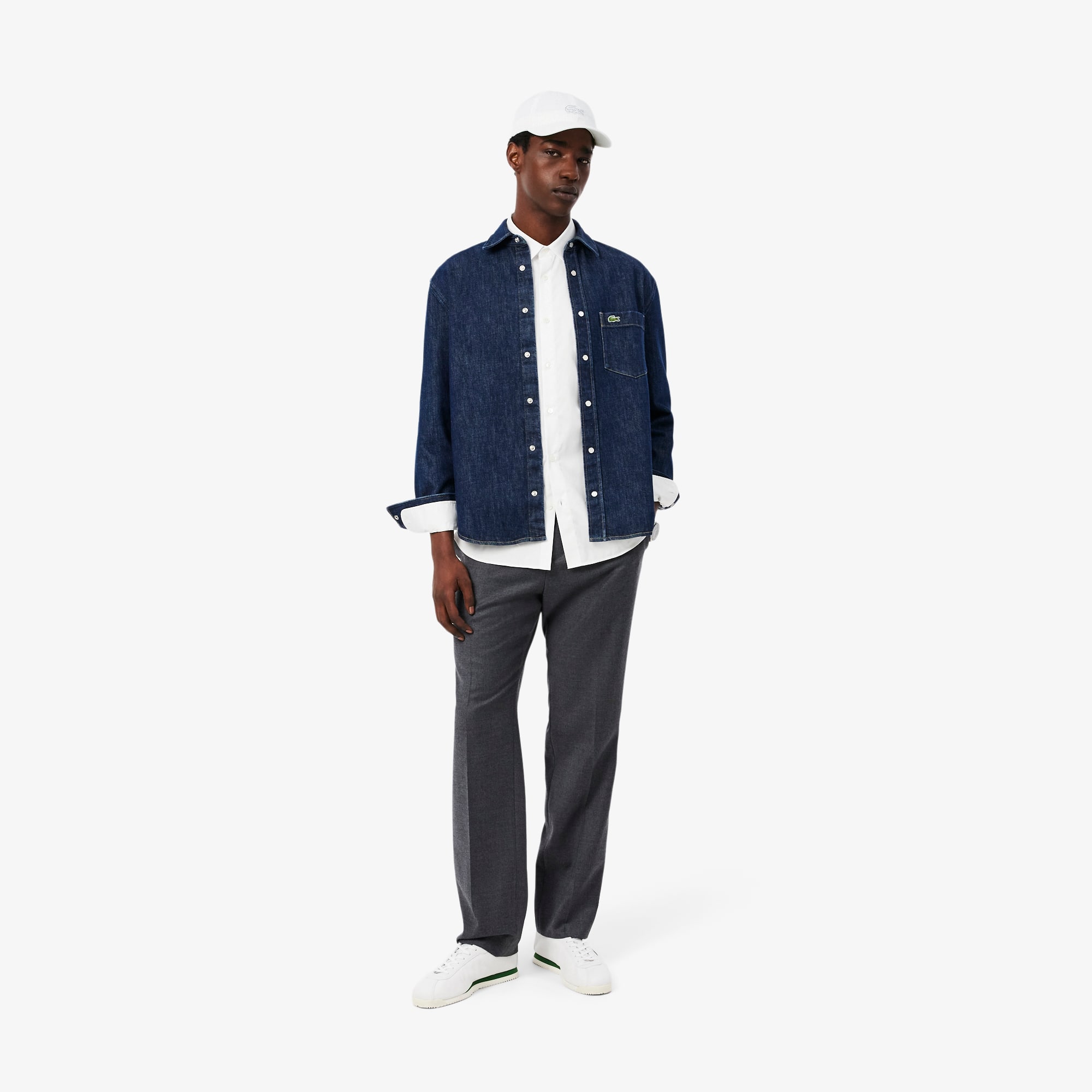 Boné em Gabardine Bordado - Bonés e Chapeus Masculinos - Novidades