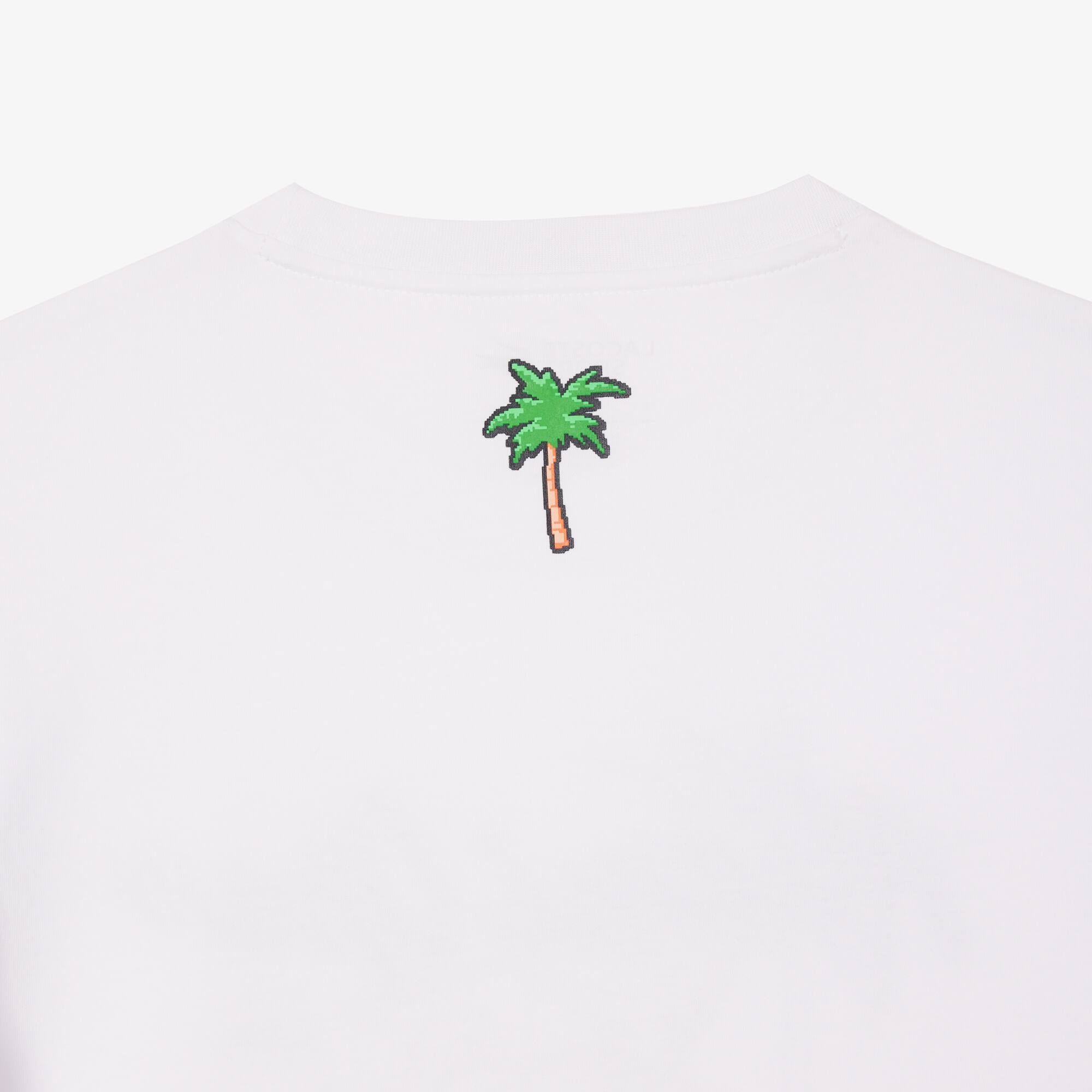 Camiseta Proteção UV 50 Edição Miami Open Esportiva Lacoste