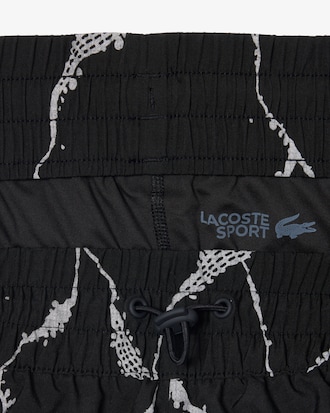 Shorts de tenis forrado con estampado reflect