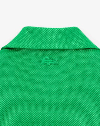 Polo De Piqué Satinado Runway Al Cuerpo